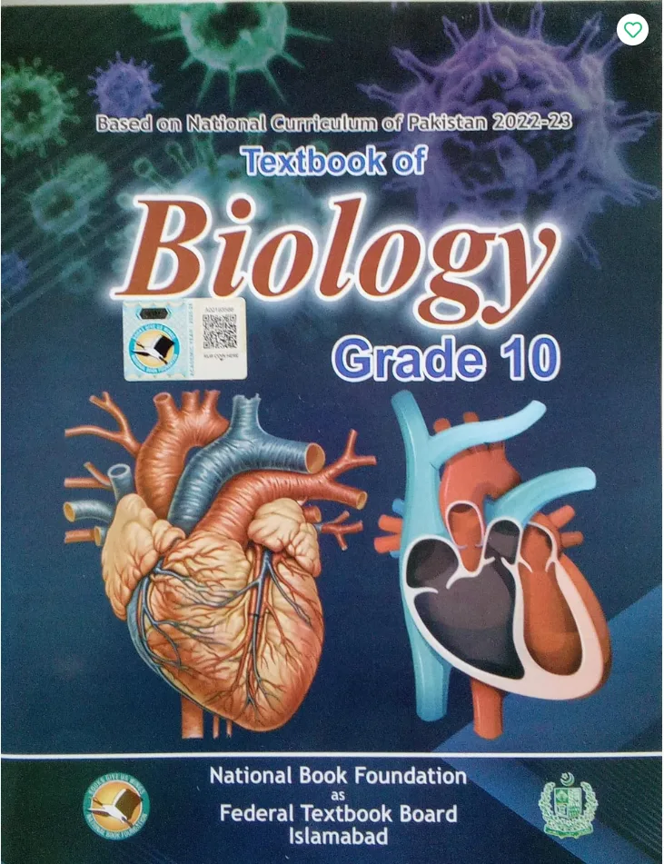Class 10 Matric Biology Textbook (SNC 2022-23) Edition (Federal Board) Class 10 Matric Biology Textbook (SNC 2022-23) Edition (Federal Board)