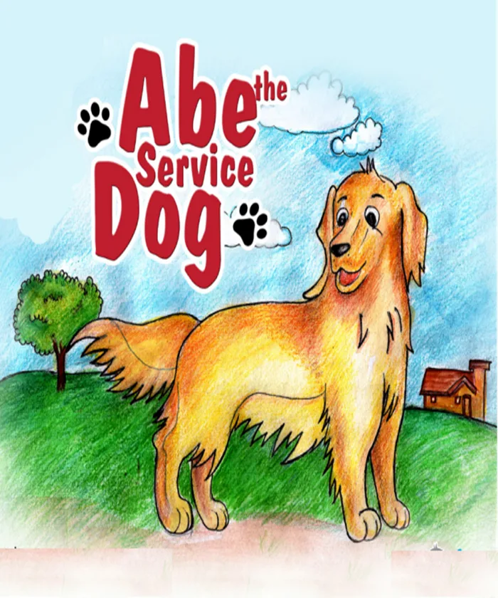 Abe the Service Dog Kids Story Book