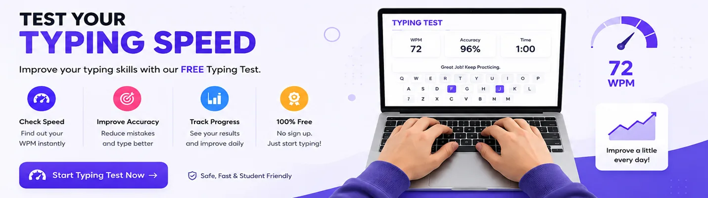 Free Online Typing Speed Test for Students